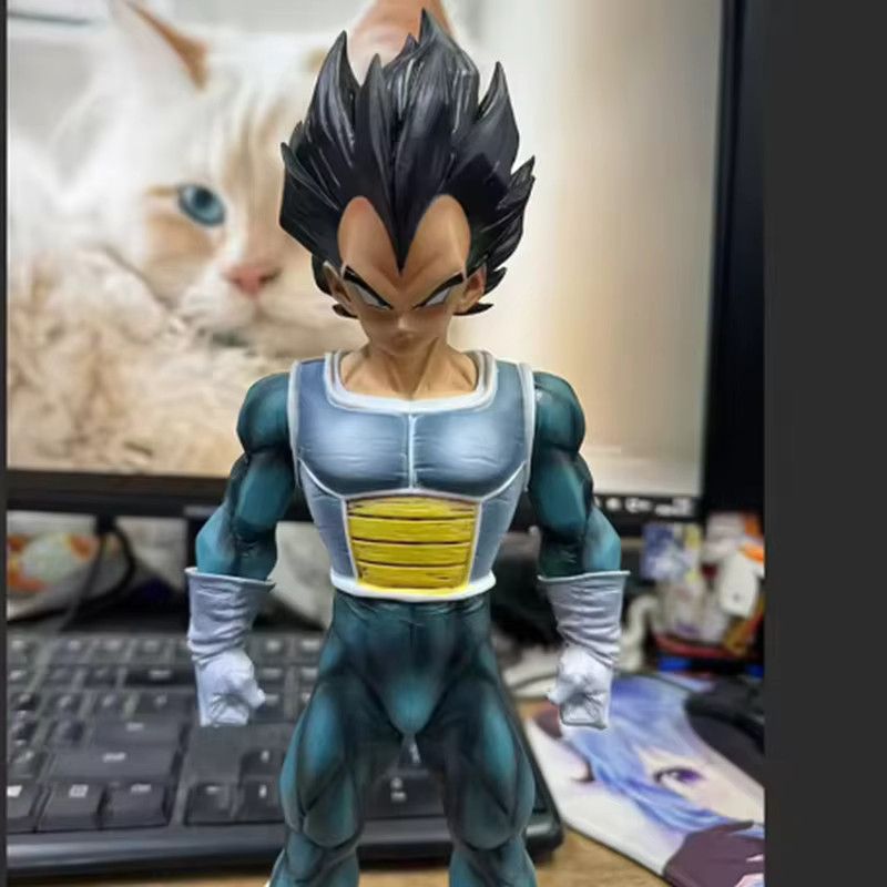 Bandai Dragon Ball Z Anime Figur Majin Vegeta Super Saiyajin Statue aus PVC, Höhe: 28 cm - Bild 4