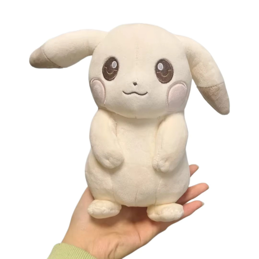 Pokopia Pikachu Plüschtier, Hellweiß, Pokémon, Plüsch / Textil - Bild 5