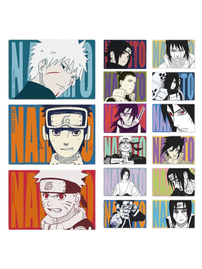 Naruto Uzumaki Cartoon Aufkleber in Multicolour für dein DIY Notizbuch - Bild 5