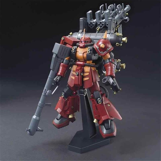 HEROCROSS HGUC MS-06R 1/144 Mobile Assembly Mech Figurenbausatz mit Halterung - Bild 1