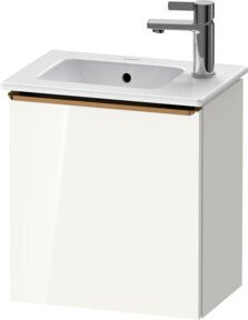 Duravit Waschtischunterschrank D-Neo, Wandmontage, Farbe Gold/Weiß, B/T/H: 41 x 27,4 x 44 cm - Bild 1