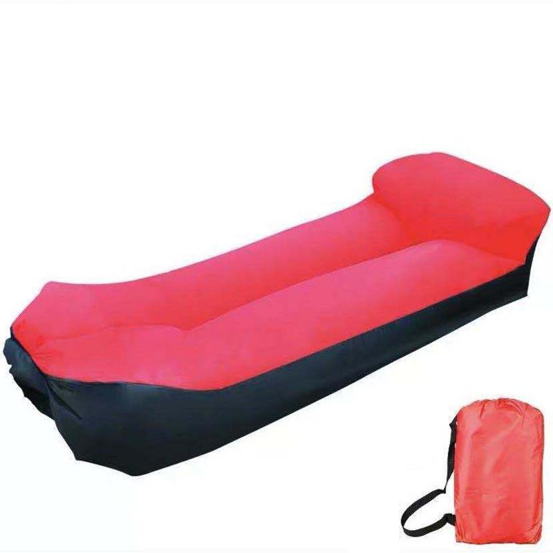 Aufblasbares Outdoor Sofa von YC Direct in Orange für Camping und Park - Bild 2