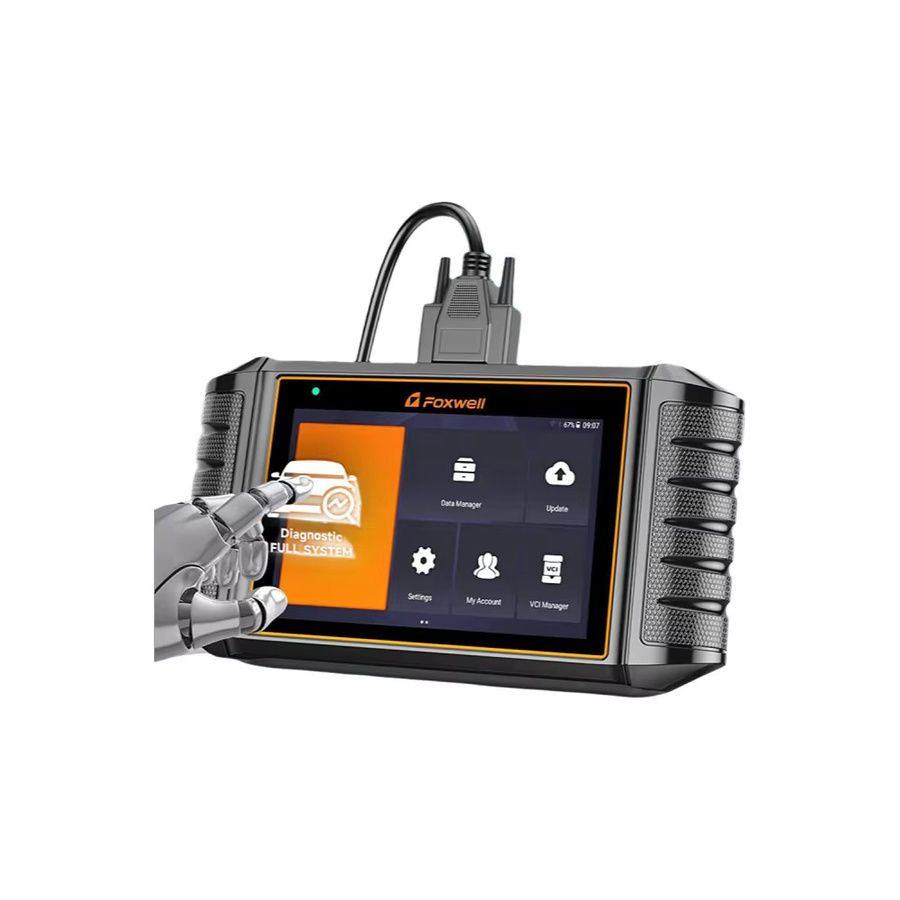 FOXWELL NT710 OBD2 Kfz-Diagnosegerät in Schwarz mit bidirektionaler A/F-Anpassung, Öl-, ABS- und EPB-Reset sowie 30 Rücksetzfunktionen - Bild 6