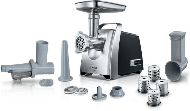Bosch ProPower MFW68660 Fleischwolf 800W Schwarz Silber - Bild 2