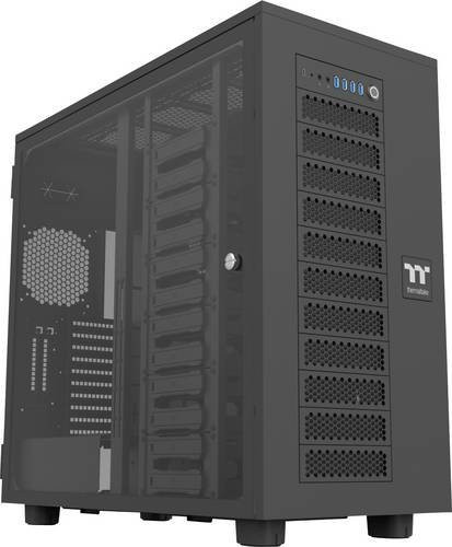 Thermaltake AX700 Black Full Tower Gaming-Gehäuse in Schwarz - Bild 1