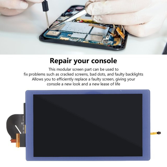Hochauflösendes LCD-Display mit Hintergrundbeleuchtung als Ersatzbildschirm für deine Nintendo Switch Lite Konsole - Bild 1