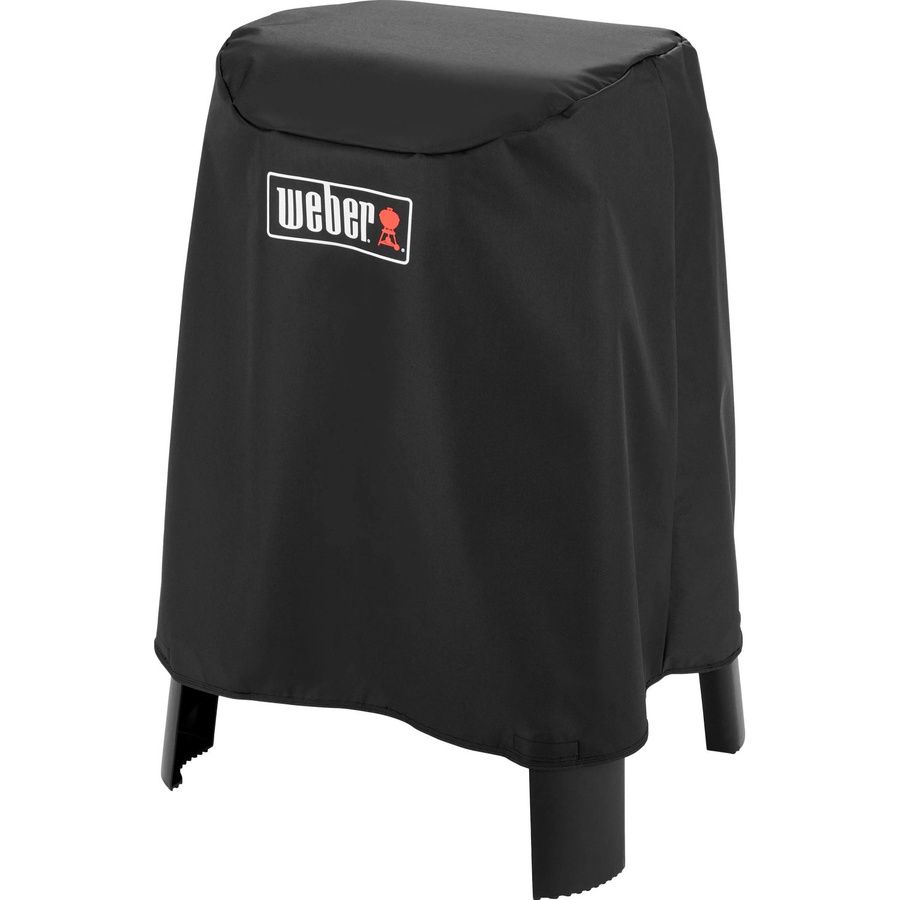 Weber Premium Abdeckhaube für Lumin Elektrogrills mit Stand, Schwarz - Bild 2