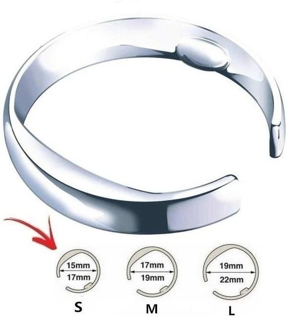 Anti-Schnarch-Ring superme live, Silber, Unisex - Bild 1