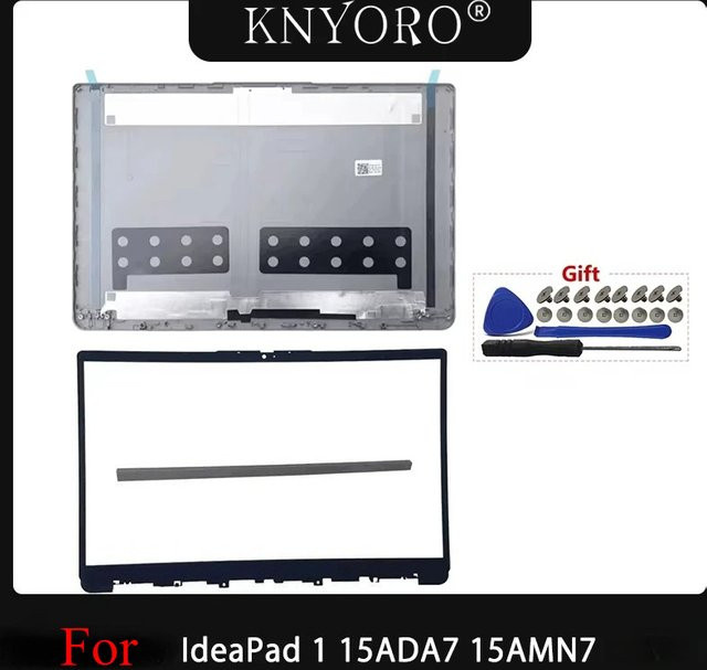 KNYORO LCD Back Cover für Lenovo IdeaPad 1 15ADA7 und 15AMN7 in Silber - Bild 1