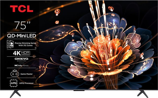 TCL 75 Zoll MiniLED Smart TV 4K UHD in Schwarz (75C61KS) - Bild 1