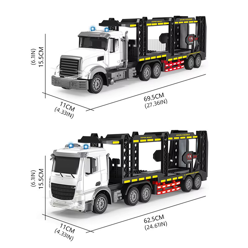 CONUSEA Ferngesteuerter Öltankwagen, RC Containertruck, 1:24, mit LED - Bild 4