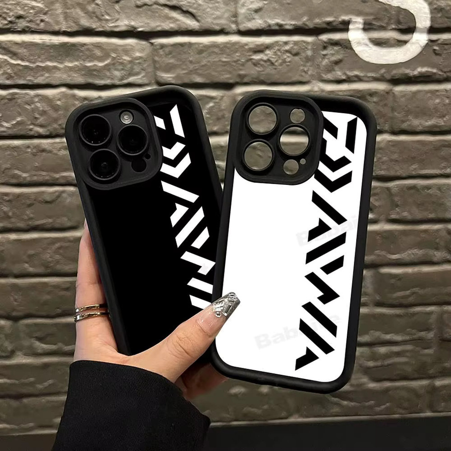 D-DaiwaS Angeln Logo Silikonhülle für iPhone 17 16 15 14 13 12 11 Pro Max Plus - Bild 2