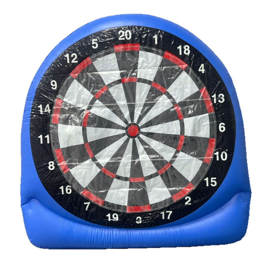 PASSY Fußballtor Aufblasbares Wurfspiel hellblau PVC - Bild 3