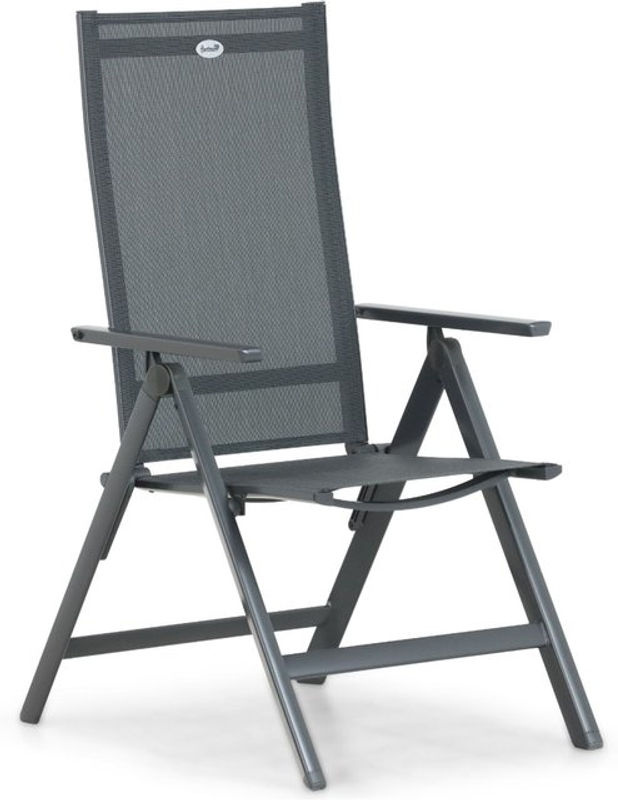 Hartman Aruba Klappstuhl in Xerix/Anthrazit aus Aluminium und Textilene mit Armlehnen - Bild 2