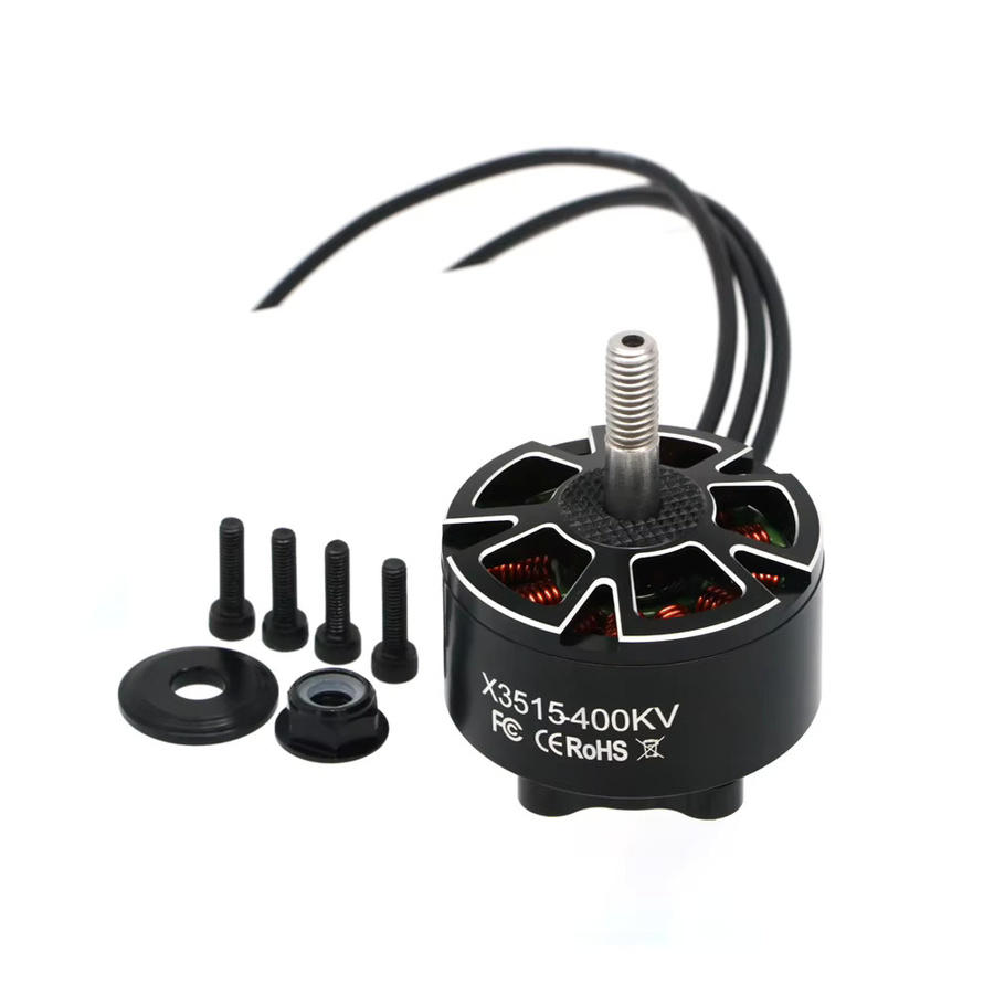 uangel 4er-Set Bürstenlose Motoren für Outrun Ner Multi-Rotor Quadcopter und RC FPV Drohnen, Farbe: Schwarz - Bild 2