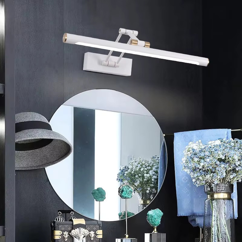 QUASHION LED Spiegelleuchte Moderne Wandleuchte in Weiß für Badezimmer und Schlafzimmer, Breite: 58 cm - Bild 2