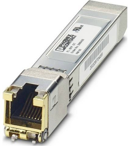 Phoenix Contact FL SFP GT Medienmodul in Silber mit 1 Ethernet Port und 3.3V Betriebsspannung - Bild 1