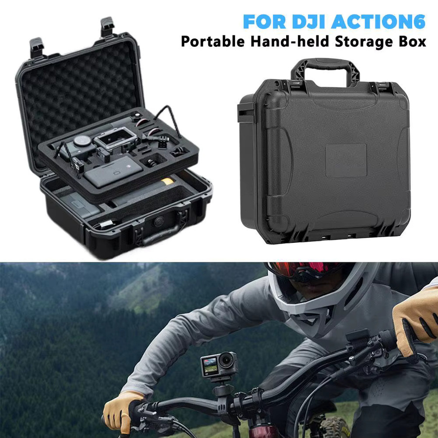 DJI Action6 wasserdichte und sturzsichere Aufbewahrungsbox in Schwarz - Bild 2