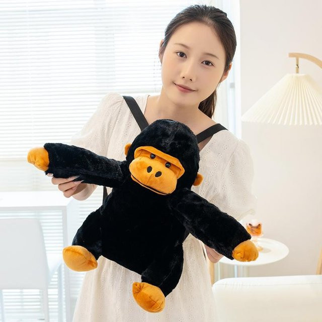 Yiran Health & Beauty Gorilla Plüschrucksack, Stoffpuppe, ab 14 Jahren - Bild 1