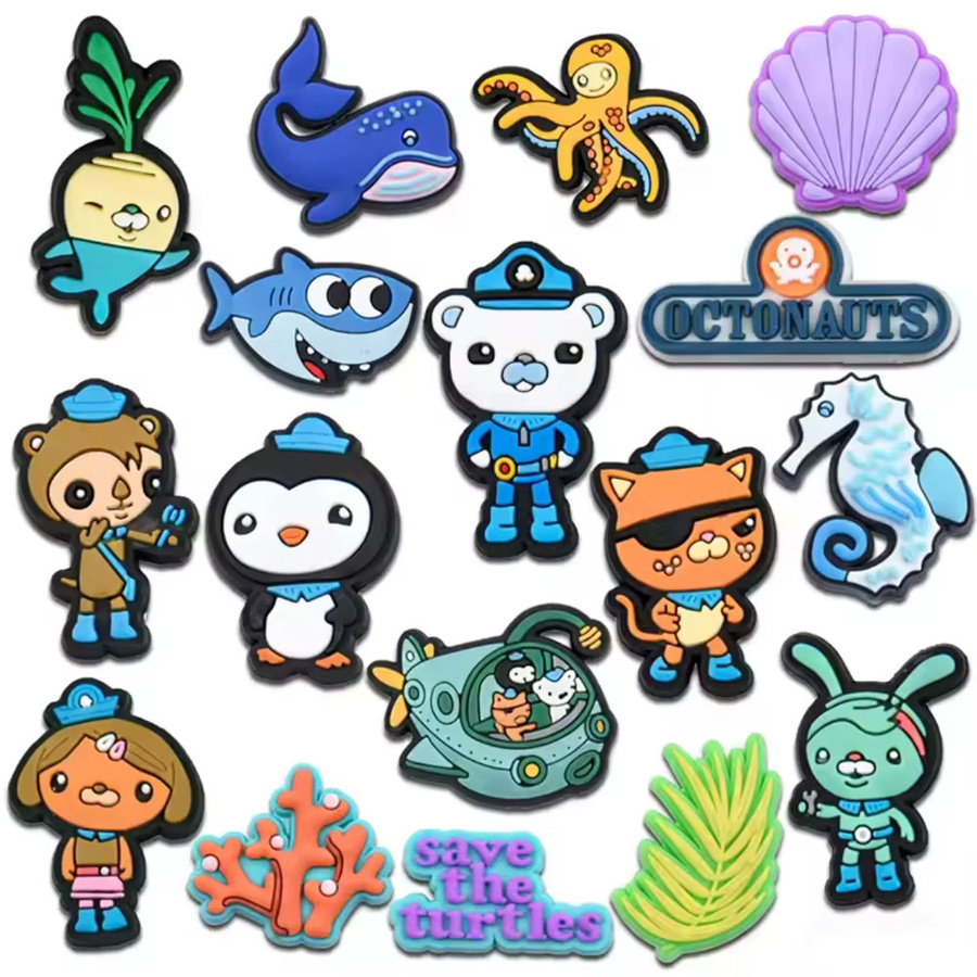 Potdemiel Schuh-Charms-Set, Octonauts, Kinder - Bild 2