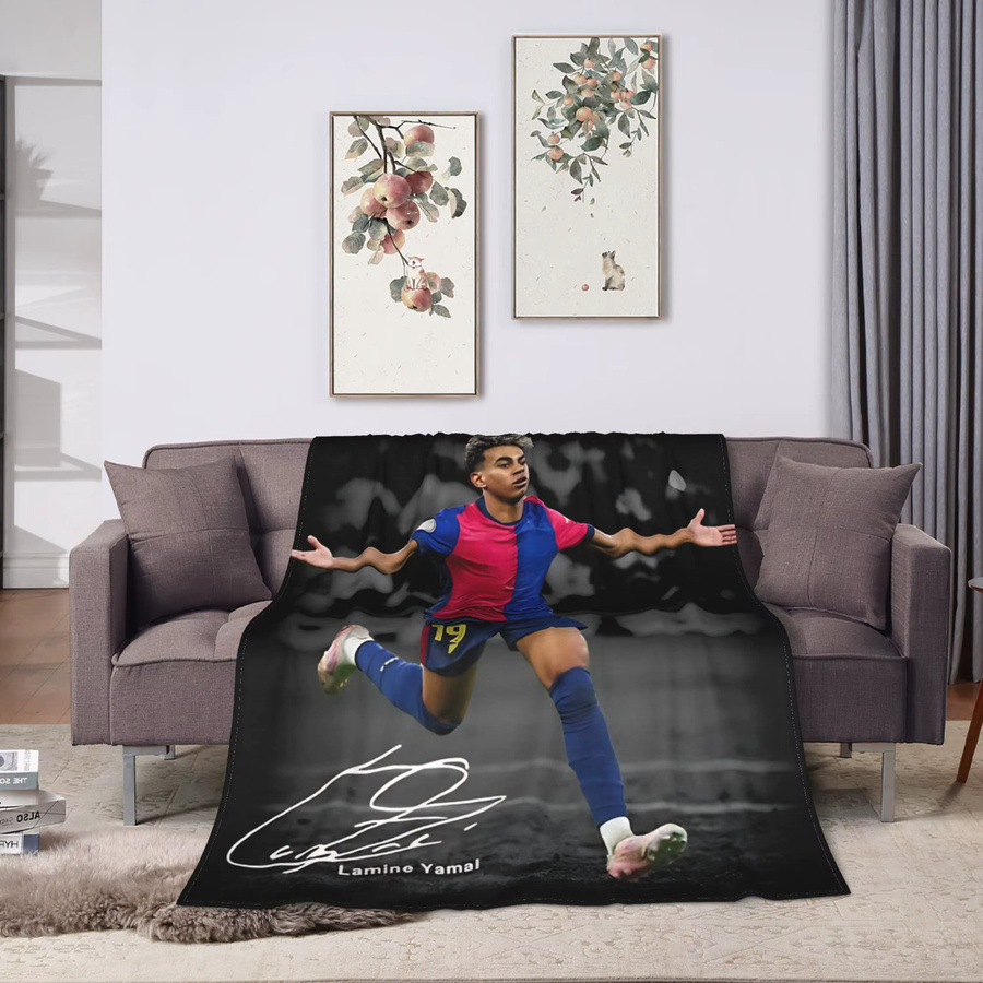 Y-Yamal Flanell-Camping-Decke aus Fleece in Mehrfarbig für Erwachsene - Bild 2