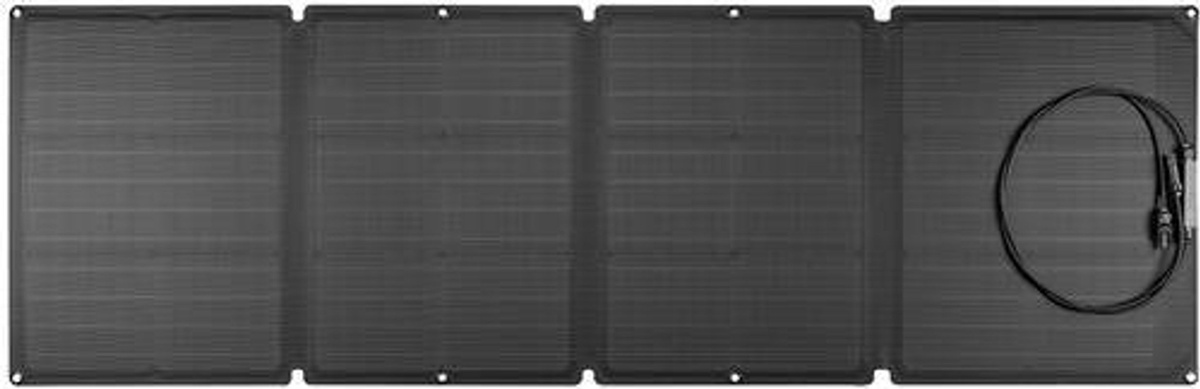 EcoFlow 110W Tragbares Solarpanel Solar-Ladegerät in Schwarz - Bild 2