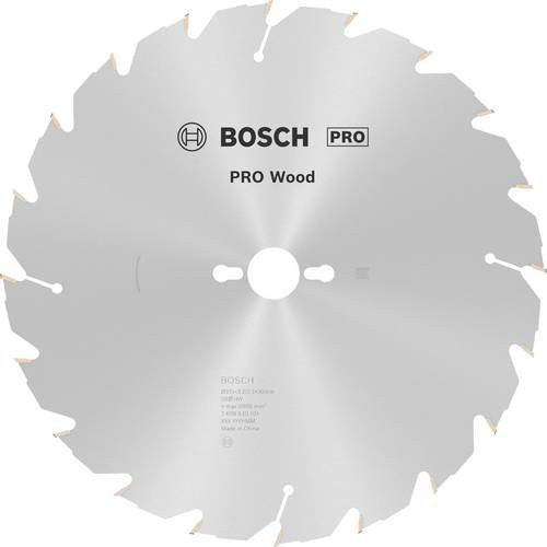 Bosch Construct Wood Hartmetall Kreissägeblatt mit 20 Zähnen, Durchmesser: 315 mm, Bohrung: 30 mm, Dicke: 3,2 mm - Bild 1