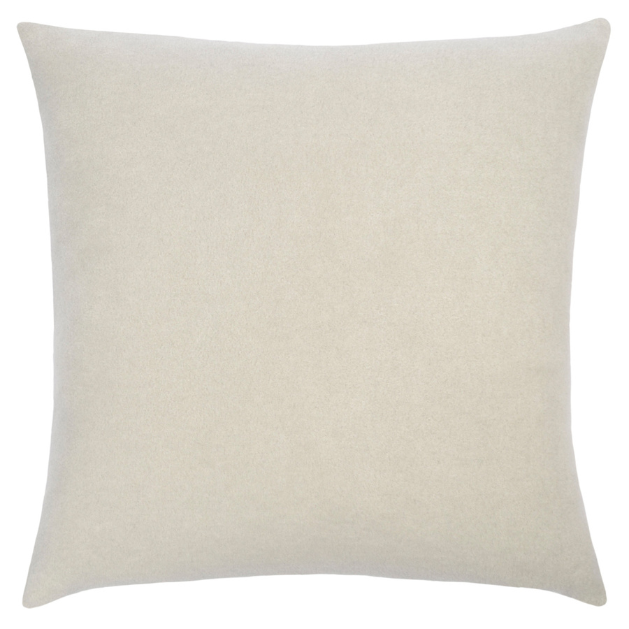 Zoeppritz Soft-Fleece Kissenhülle quadratisch in Beige und Braun B/B/H: 40 x 40 x 40 cm - Bild 1