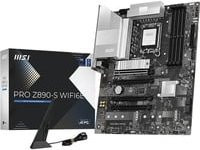 MSI PRO Z890-S WIFI Mainboard mit Intel Z890 Chipsatz, LGA1851 Sockel, ATX Formfaktor, DDR5 Unterstützung und WiFi 6E - Bild 1
