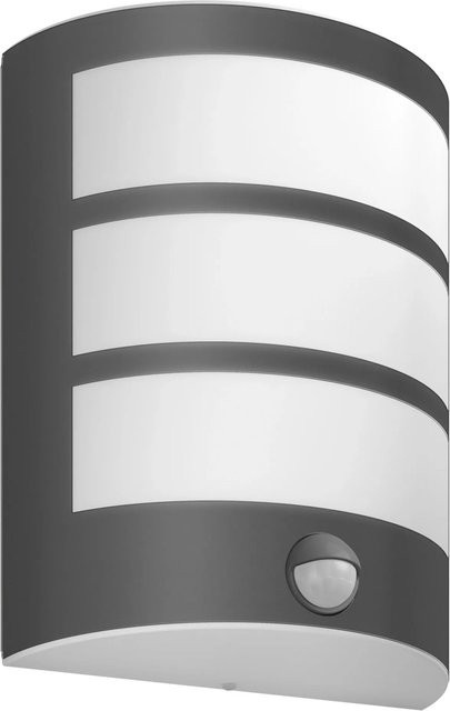 Philips Python LED-Außenwandleuchte in Anthrazit mit Bewegungssensor und warmweißem Licht (2.700 K) - Bild 1