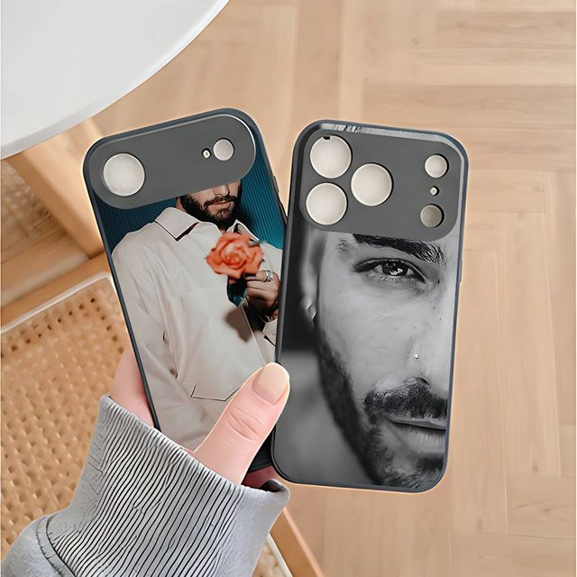 M-Maluma Silikon-Schutzhülle für iPhone (kompatibel mit iPhone 17 bis 11 Pro Max Mini) stoßfest, multicolor - Bild 1