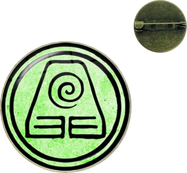 Brosche Glas, Kristall, Unisex - Bild 1