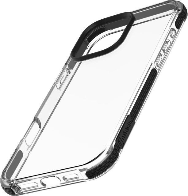 Cellularline Strong Guard Case für Apple iPhone 16 Pro Transparent Stoßfest - Bild 1