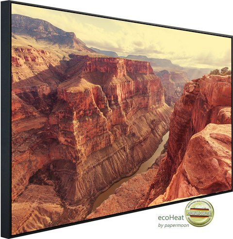 papermoon Infrarotheizung EcoHeat Grand Canyon mit Matt-Effekt in Bunt, App-Steuerung und Überhitzungsschutz - Bild 1