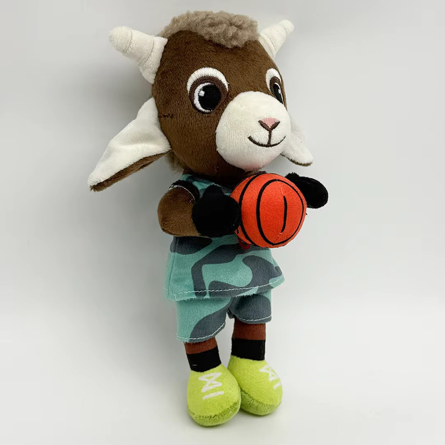 Bandai Ziegen-Plüschtier, Basketball Cartoon-Ziege, Plüsch / Textil - Bild 2