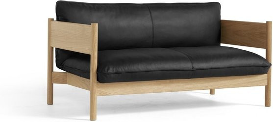 HAY Arbour Club Sofa in Schwarz mit gepolstertem Design und FSC-zertifiziertem Holzrahmen in skandinavischer Ästhetik - Bild 1