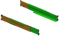 PowerWalker Rack Mount Kit RK6 Einbauschienen multicolour - Bild 1