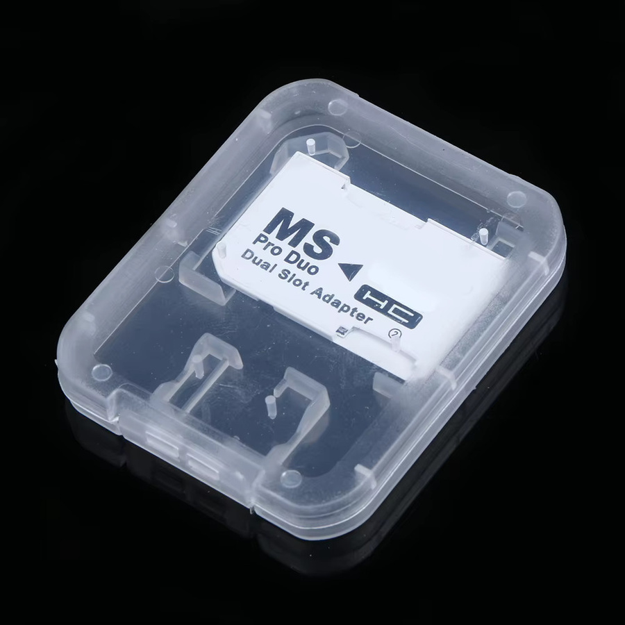 VODOOL Kartenleser für Micro SD, SDHC und TF zu MS Memory Stick Pro Duo, weißer PSP Kartenadapter - Bild 3