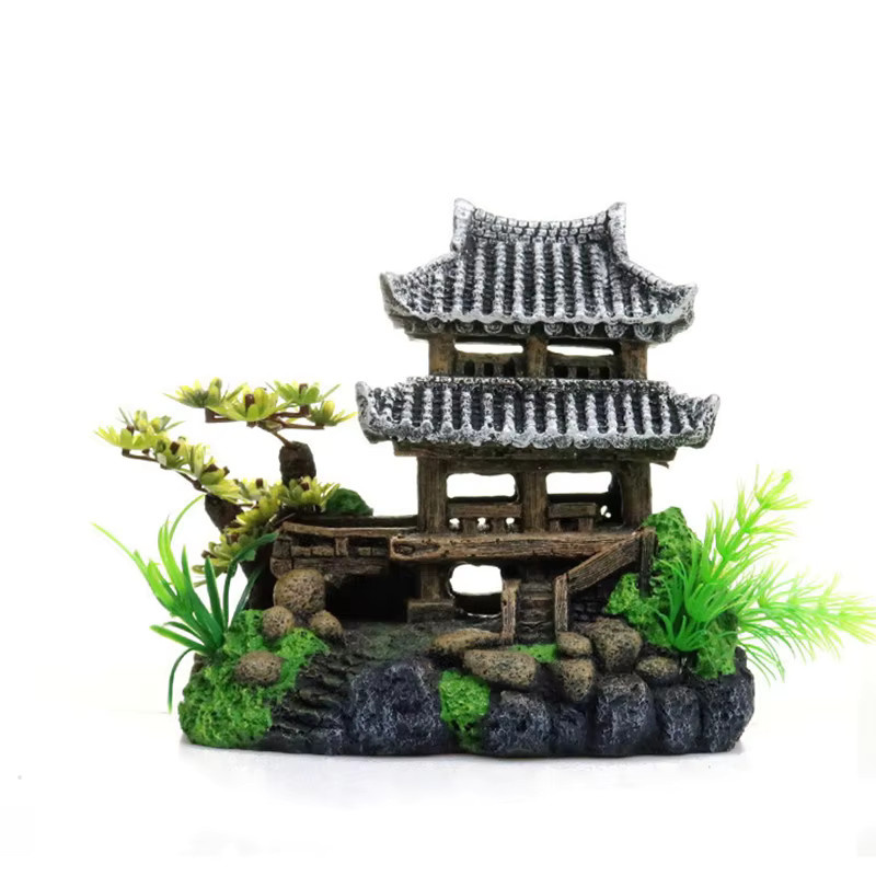 Hoeaden Resin Aquarium Ornament – Realistische Dekoration für dein Fischbecken und Aquascaping - Bild 5
