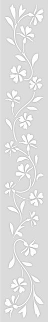 Selbstklebende Rico Design Schablone Ranke B: 10,5 cm, L: 70 cm - Bild 1