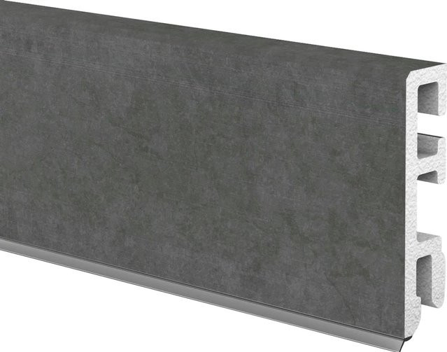 Döllken Profiles Hartschaumleiste Cubica 60 sk Stone Bari in Grau, B/H: 60 mm x 14 mm, Länge: 2500 mm - Bild 1