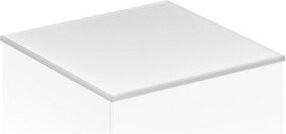 Keuco Abdeckplatte Edition 11 aus Glas in Weiß Matt, B/H: 105,2 x 52,4 cm, Tiefe: 3 cm - Bild 1