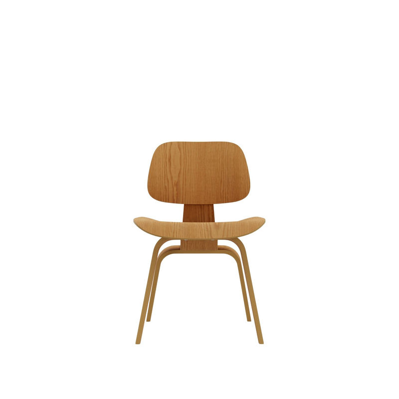 Vitra Plywood Group Dcw Schichtholz Tisch in Braun - Bild 2