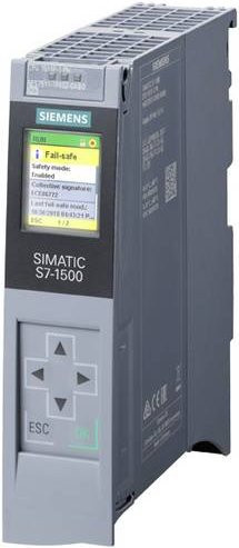 Siemens SPS-Zentralbaugruppe 6ES7511-1FL03-0AB0 in Grau mit Ethernet/LAN - Bild 1
