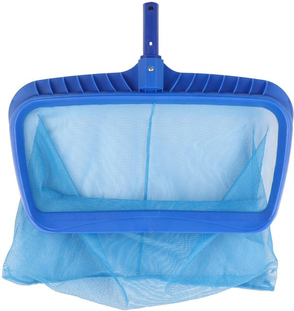 CosyHome Laubnetz für Pool und Schwimmbad mit verstärktem Kunststoffrahmen in Blau - Bild 1