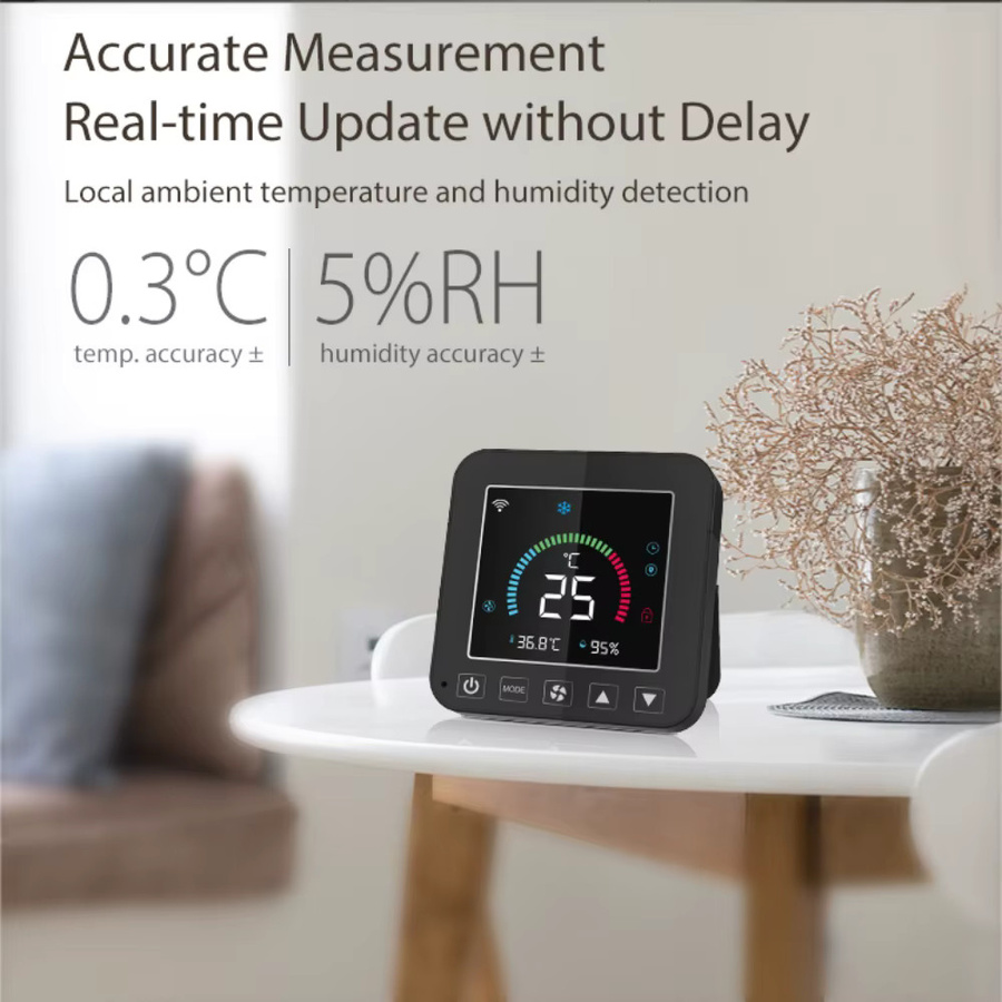 Timethinker Tuya Smart WiFi IR Klimaanlage Thermostat AC Fernbedienung in Weiß mit Temperatursensor für Smart Life App, Alexa und Google Home - Bild 3
