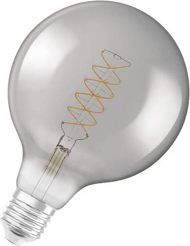 Osram Vintage 1906 LED-Lampe Globeform E27 Warmweiß Grau dimmbar 7,8W 360lm - Bild 1