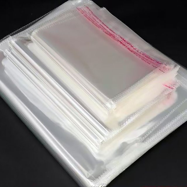 100 Stück Transparente Geschenktüten Selbstklebend für Partyfavors und Dekorative Verpackung - Bild 1