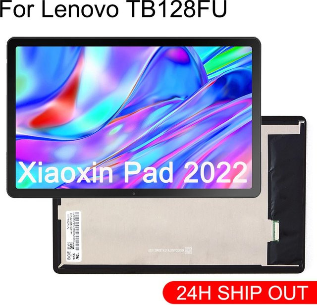LCD Display und Touchscreen Digitizer für Lenovo Tab M10 Plus 3. Generation TB125FU TB128FU TB128XU in Schwarz - Bild 1