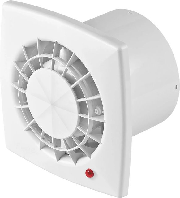 AWENTA Wandventilator Vega 100 CTR Kleinraumventilator in Weiß mit Nachlauf und Stufenregler - Bild 1